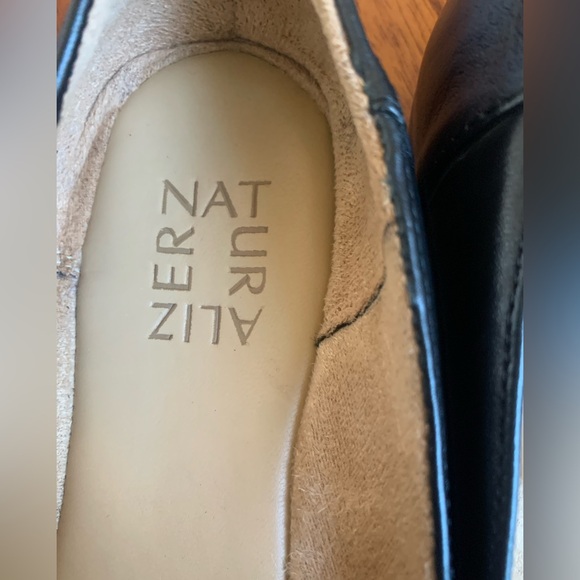 Naturalizer KIT 2 Black Loafer Women's Size 9 Faux Leather Slip On Shoe Flats - Picture 5 of 15